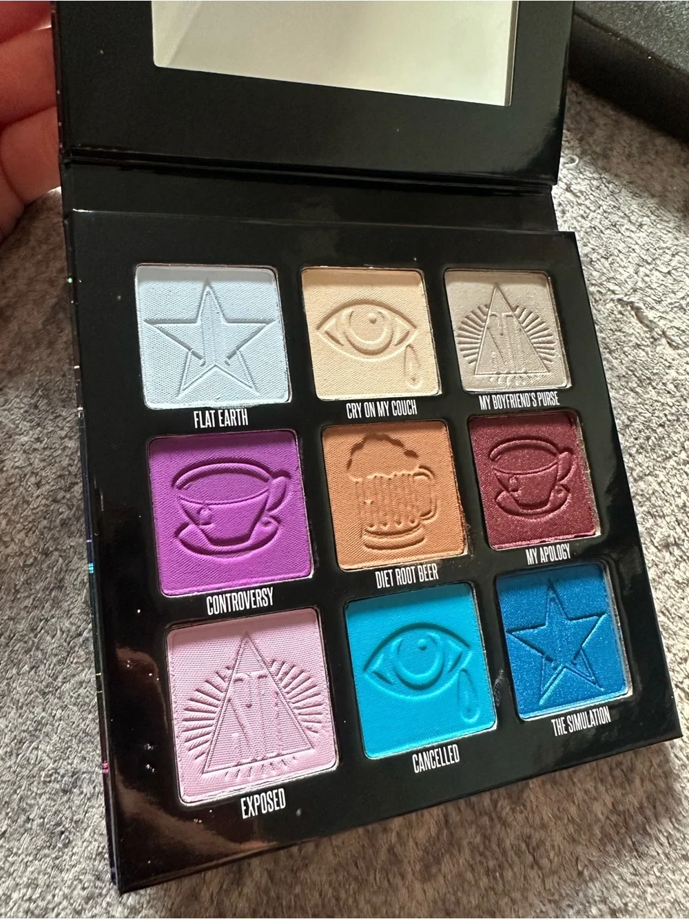 Jeffree Star Shane Dawson Mini Controversy Palette  Limited Edition  New